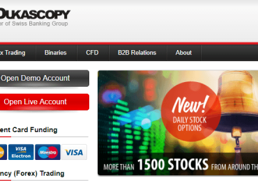 Dukascopy: account di trading online