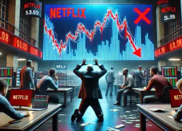 Netflix crolla in borsa