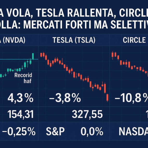 Nvidia ai massimi storici